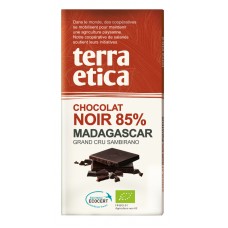 Terra etica ekologiškas juodasis šokoladas 85% - Madagaskaras (100g)